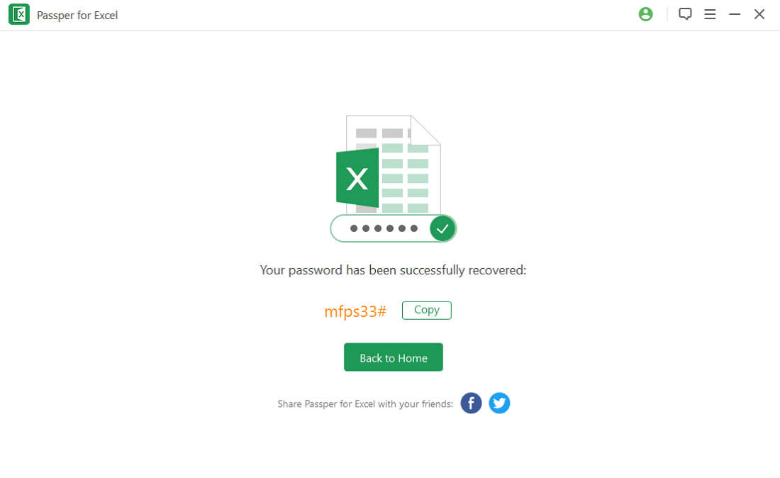 Free Excel Password Remover
